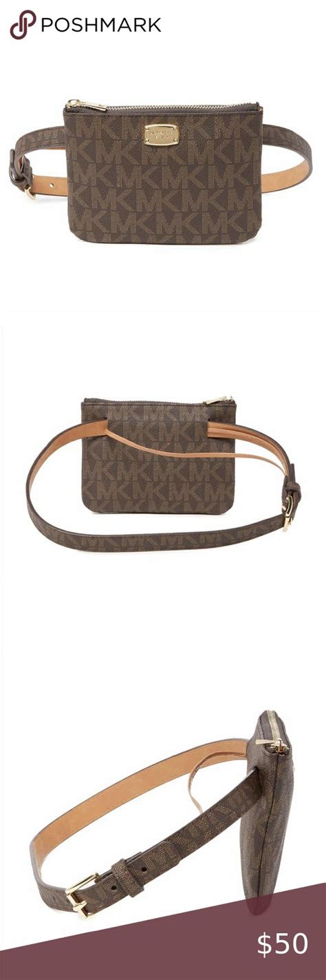 michael kors waist bag uk|Michael Kors adjustable belt bag.